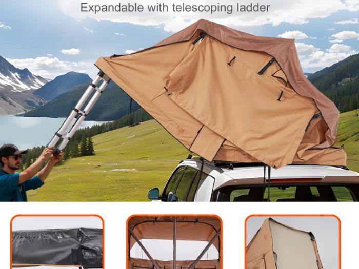 Roof Tent Hard Shell  Jeep SUV Van Pickup