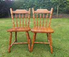 Dining solid wooden chairs