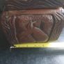 mid century hand carved box Image 2