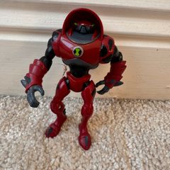 Ben 10 Alien Force Water Hazard Action Figure approx. 10 cm. Used Please see photos