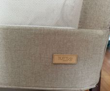 Tutti Bambini CoZee Bedside Crib + Mattress & Travel Bag | Adjustable | VGC