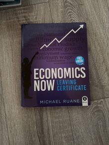 economics now leaving cert