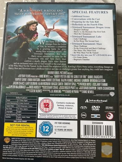 Harry Potter DVD Films