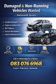 We want your car