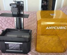 Anycubic Photon Mono M5s Resin 3D Printer + Wash & Cure 3 Plus Bundle,Like New, 56h Print Time