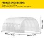 Walk-in Polytunnel Tunnel Greenhouse, Image 3