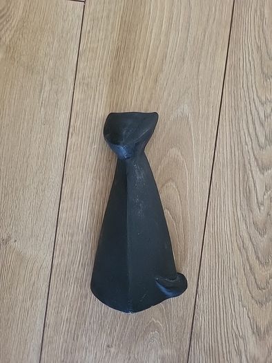 Ceramic Cat silhouette figurine