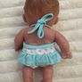 Berenguer Lil Cutesie Chubby approx. 9" Baby Doll Green Eyes 18-14 Used Please see photos Image 9