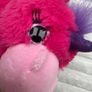 Keel toys Glitter Gems pink purple unicorn pony small plushie approx. 18cm. Used Please see pictures Image 4