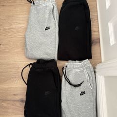 Men's Nike tech tracksuit bottoms size medium 4 pairs
