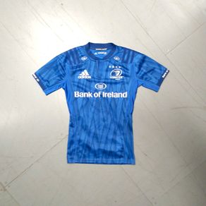 FREE POST Leinster Test Rugby Jersey adidas Shirt Dublin Ireland Blue Player Small