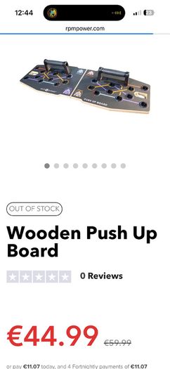 Push up board-RPM Power