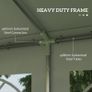 Heavy Duty Party Gzebo Party Marquee 6 x 4m Water Resistant Image 3