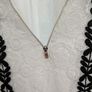 Maje white & black  lace dress Image 7