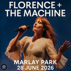 2x Florence and Machine standing tickets