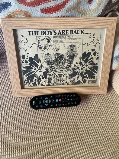 Thin Lizzy Boys are Back Original  Poster
