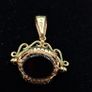 9ct yellow gold swivel fob Image 6