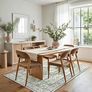 Machine Washable Rugs Living Room, 160x230cm, Vintage Rug, Boho Area Rugs, Non-Slip Carpet, Low Pile, Non-Shedding, Traditional Oriental Printed Design, Dining Room, Home Office, Bedroom Image 7