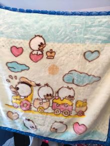 Thick kids fluffy blanket, new