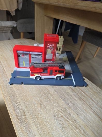 Matchbox fire station