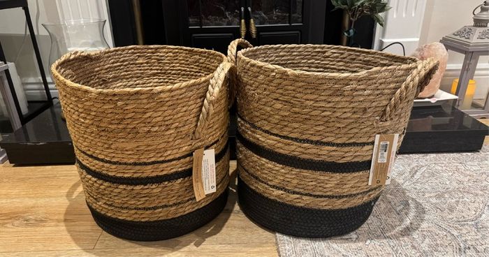 Helen James baskets x 2