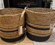 Helen James baskets x 2