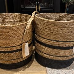Helen James baskets x 2
