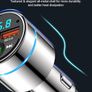 Bluetooth Car Adapter 5.3, Mohard All-Metal PD 30W & QC3.0 18W Fast Car Charger, Wireless FM Radio CarCigarette Lighter FM Transmitter for Car, Noise Cancelling Hands-Free Call Hi-Fi Music, Ring Light Image 8