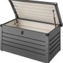 Metal Garden Storage Box 360L Waterproof Lockable Outdoor Storage Chest Image 4