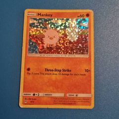 Mankey Holo (08/012) McDonald's Pokemon Card 2019