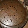 Antique Brass Bed Warmer L-33" diameter 12" Image 2