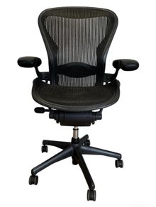 Two Herman-Miller Aeron office chairs