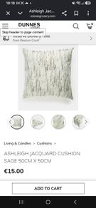 50 x 50 cushions