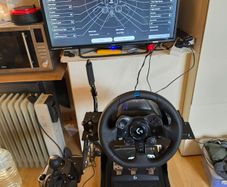Logitech G G923 Racing Wheel and Pedals