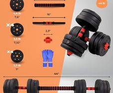 Adjustable Dumbbells