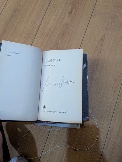 Books signed by Author