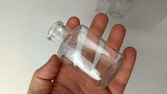 433 - Set of 3 Small Vintage Wellcome Chem Works Collectible Decorative Bottles