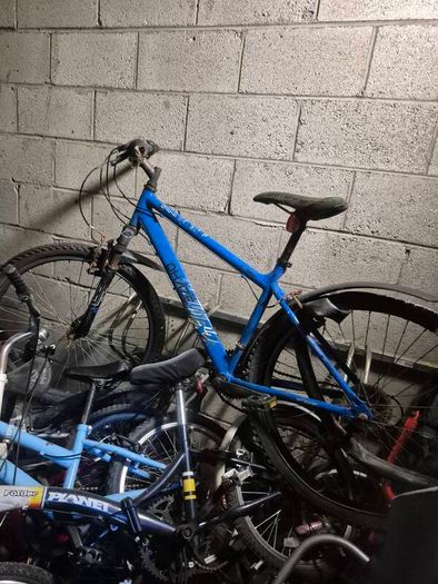 mountain bikes