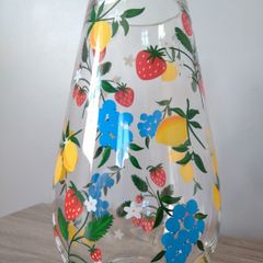 Large Glass Floral Vase