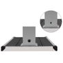 Outdoor Shower with Tray WPC Stainless Steel Image 9