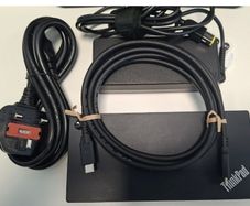 Lenovo ThinkPad Universal USB Type-C Dock LDA-KP Type 40AY 90W UK power plug