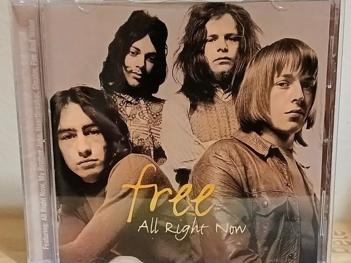Free All Right Now CD Album