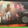Queen Live 5 Pound Coin Royal Mint BU Image 4