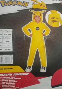 pikachu pokemon costume