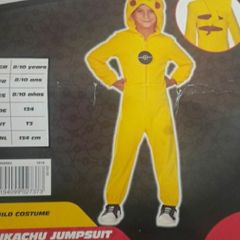 pikachu pokemon costume