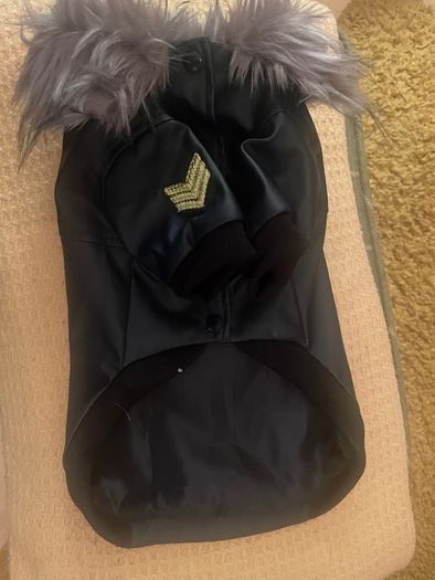 Dog Leather Style Biker Jacket