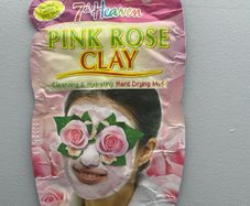 Pink Rose clay. Hard drying mud