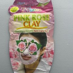 Pink Rose clay. Hard drying mud