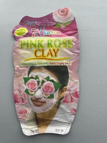 Pink Rose clay. Hard drying mud