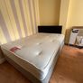 King size bed and mattress Image 2